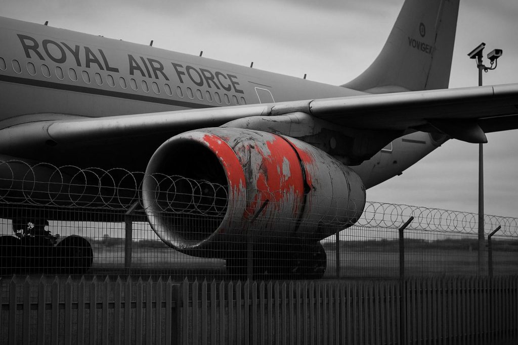 Four arrested after Palestine Action storm RAF Brize Norton and vandalise RAF Voyagers