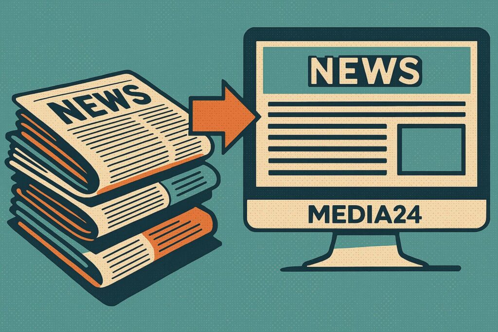 Media24 embraces fully digital future, paired with AI