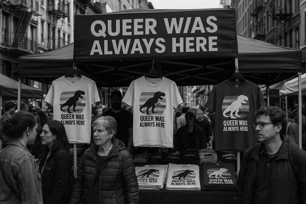 Sebastian Croft and Connor Jessup’s QWAH charity raises over £250,000 for LGBTQIA+ refugees with iconic ‘Queer Past’ merch