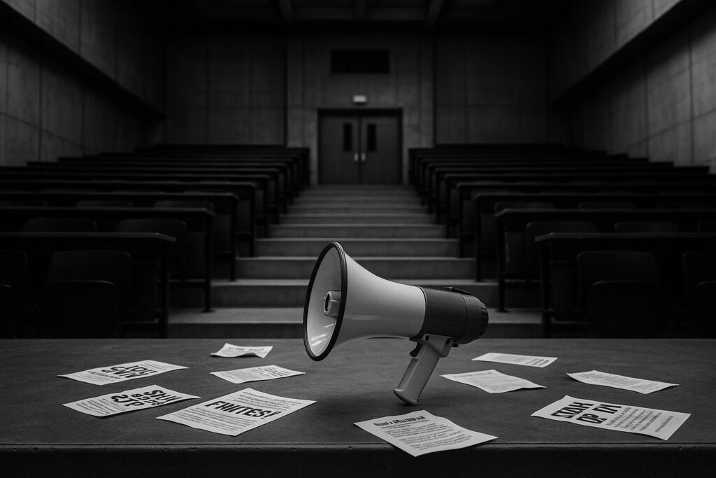 Students say fear of sanctions and poor debate skills are choking campus free speech