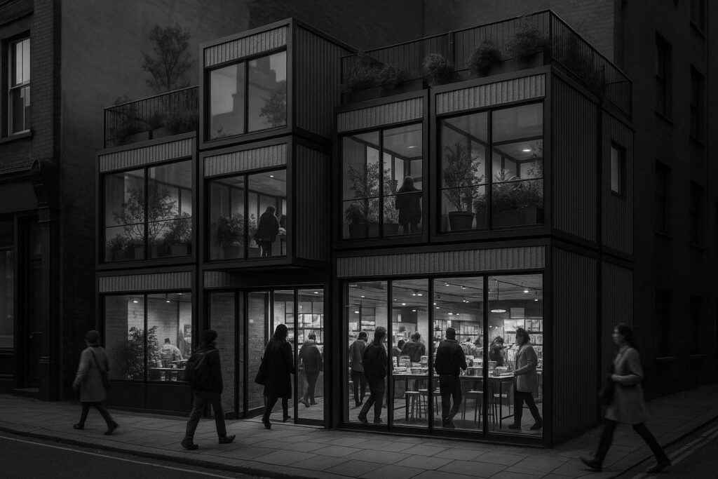 London architects test a softer, high‑street self‑storage model for neighbourhoods