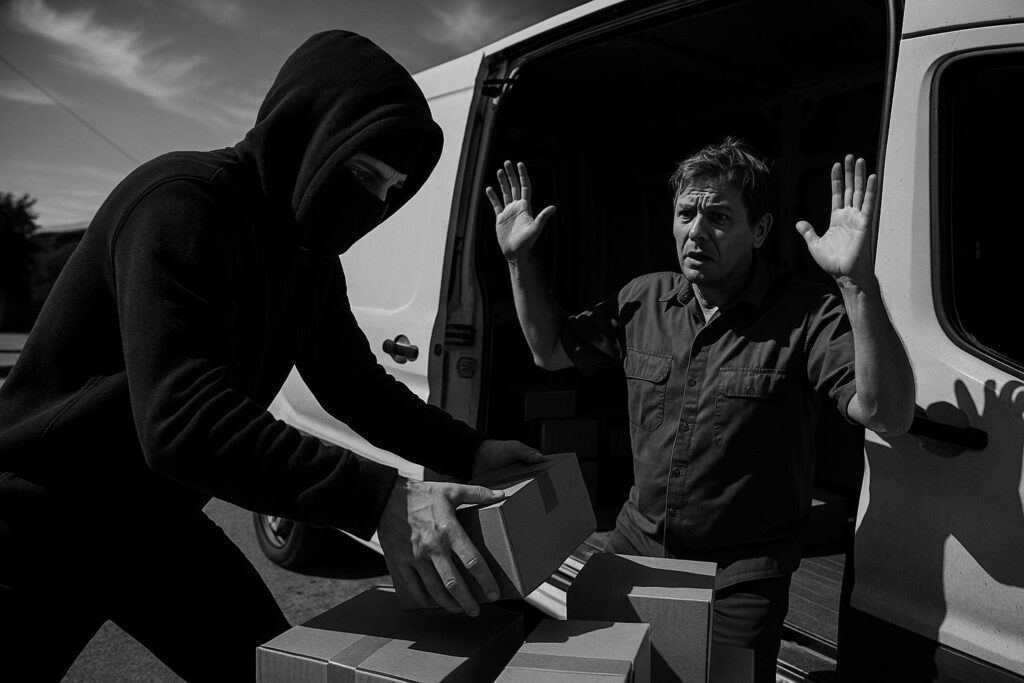 Masked gangs escalate parcel thefts from delivery vans in east London