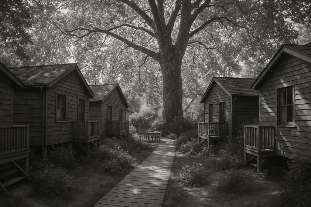 Timber cluster in Honor Oak revives Segal methods to protect mature trees