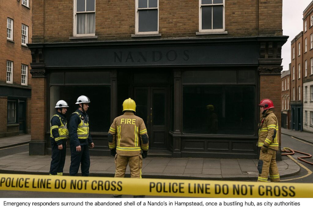 Nando’s in Hampstead closes after suspected gas leak prompts emergency response