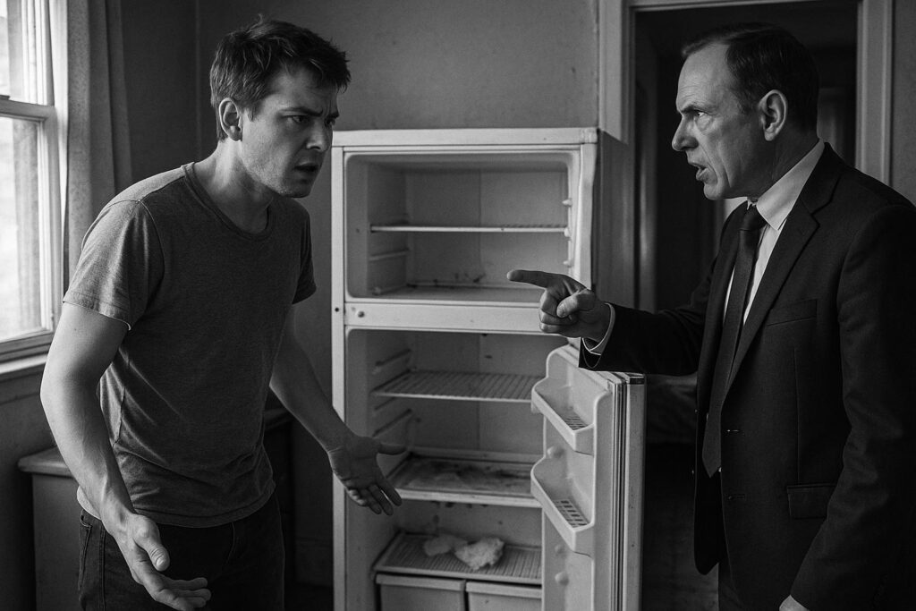 Tenant rights clash with landlord over forced installation of broken refrigerator